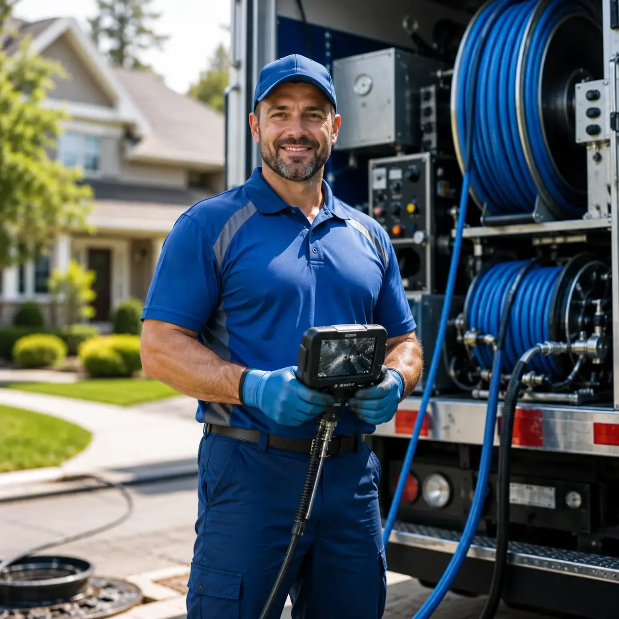 Local outdoor drain cleaning specialists in Hague, ND